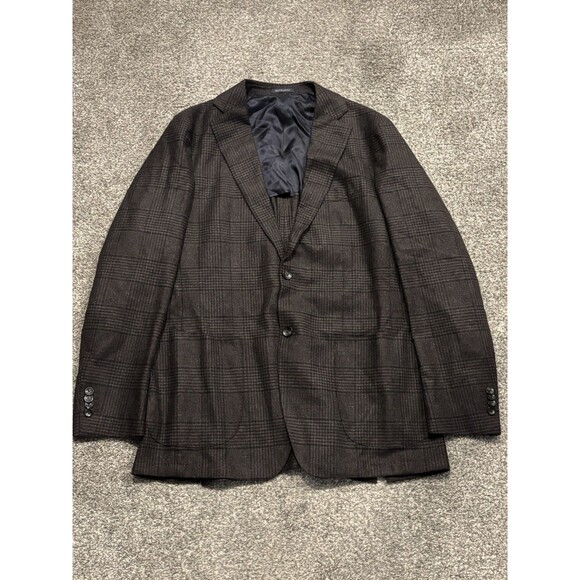 Suitsupply Blazer Mens Est46 Brown Havana Patch Wool Marling & Evans No Tag READ